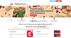 Desktop Screenshot of mybusiness.singtel.com